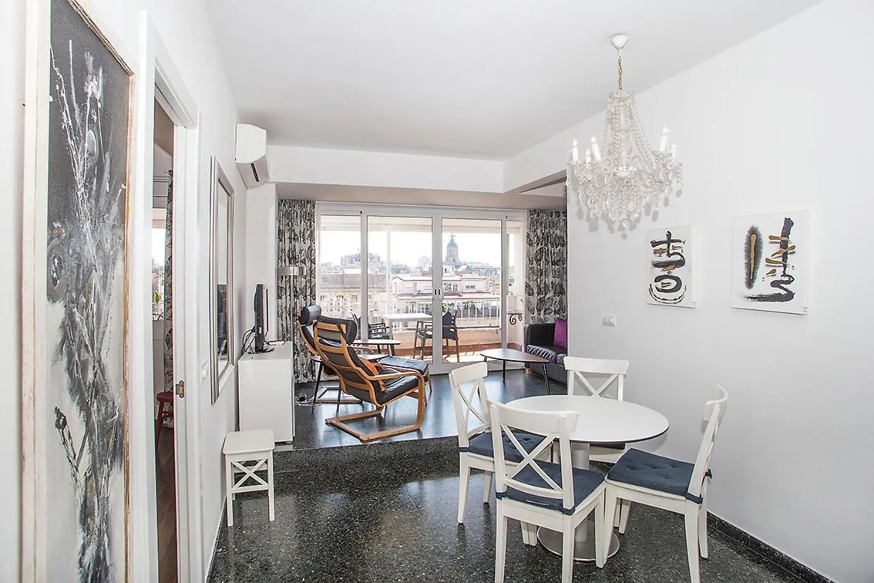 The Gran Via Penthouse Lejlighed Barcelona